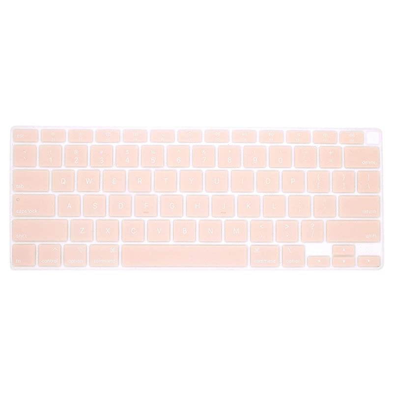 2020 MacBook Air 13 inch Keyboard Cover Newest Version Soft Silicone Skin Protector for MacBook Air 13Inch Touch ID with Retina Display A2337A2179 US Layout 2020d Rose Pink