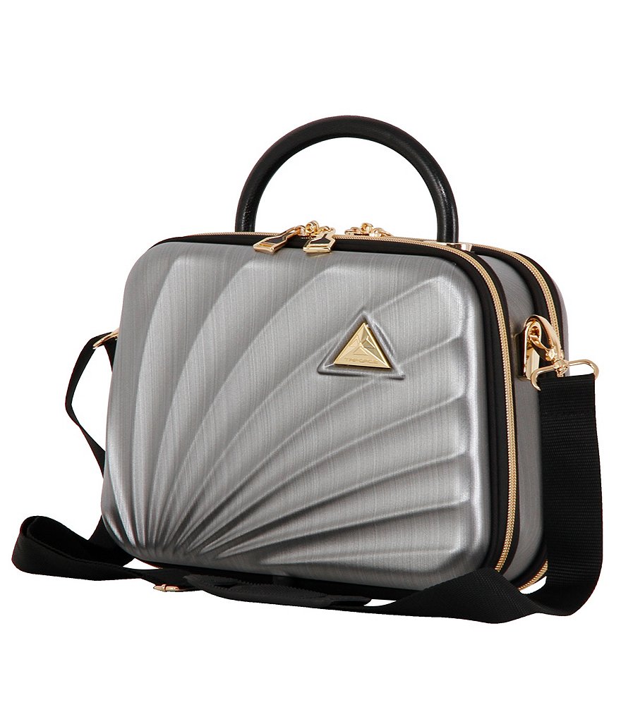 ROYCE New York Leather Large Cosmetic Bag