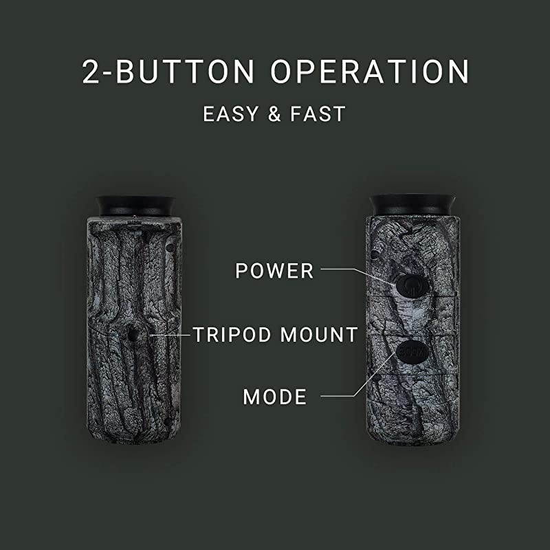 6X Laser Range Finder Rechargeable for Hunting Bow Rangefinder Distance Measuring Outdoor Wild 1200Y with Slop Flaglock High-Precision Continuous Scan