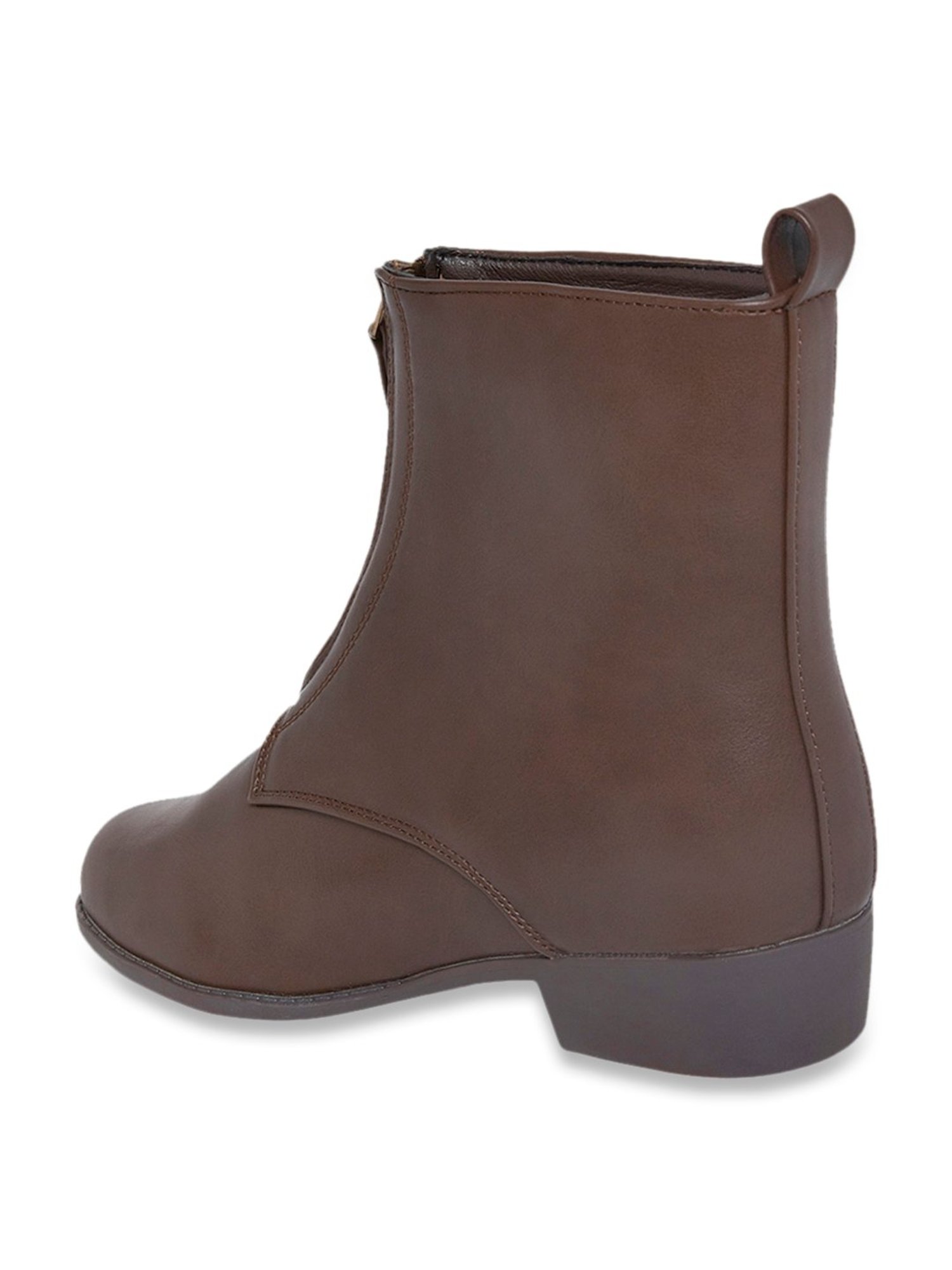 Forever Glam by Pantaloons Women's Brown Casual Booties