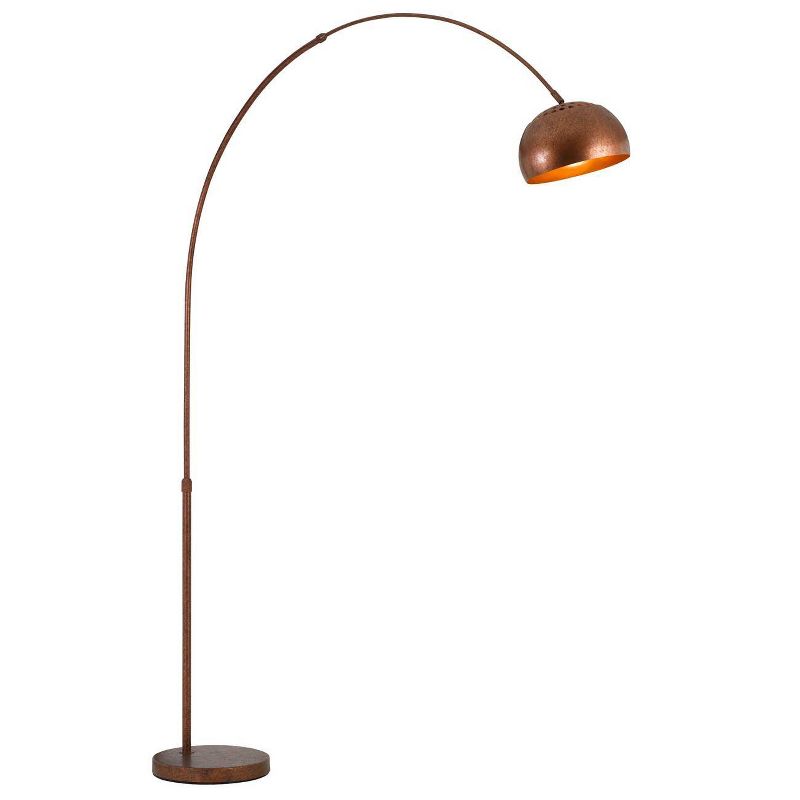 85" Metal Ragusa Floor Lamp Rust - Cal Lighting