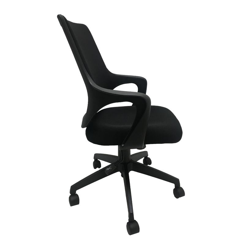 Wesley Mid Back Ergonomic Office Chair Black - X Rocker