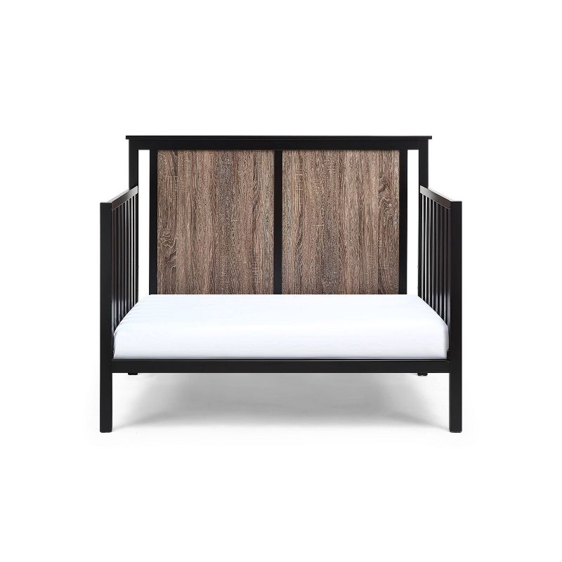 Suite Bebe Connelly Crib - Black/Vintage Walnut