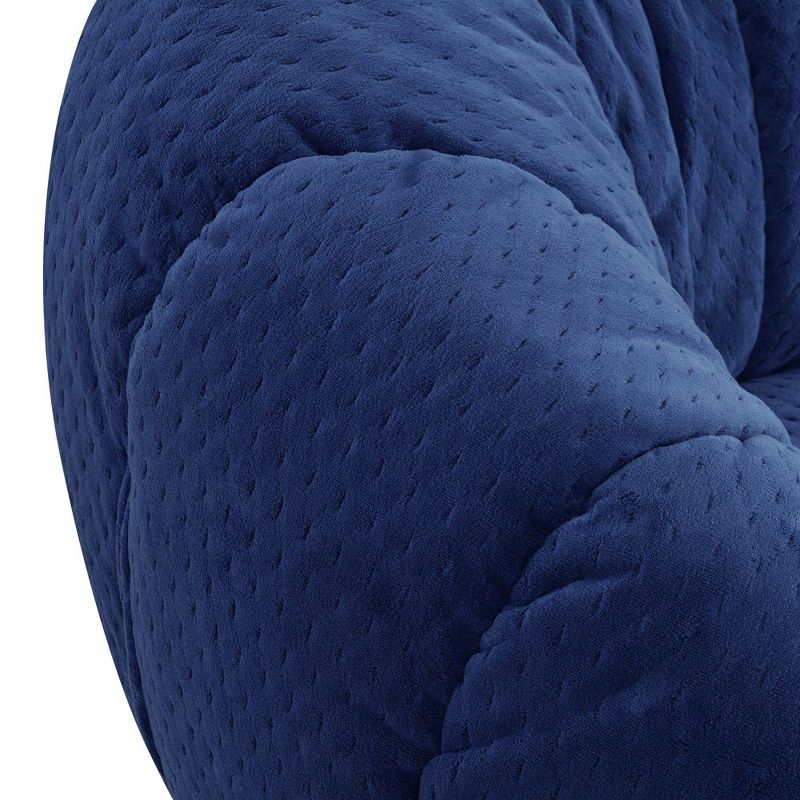 Axelle Faux Sheep Accent Lounger White - Picket House Furnishings