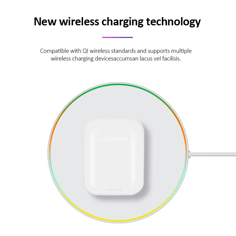 CORN  P16 TWS Bluetooth 5.0 Wireless Headphones 4D Sound Stereo Earphones Wireless Charging Earbuds With Pop-up For Smart Phone