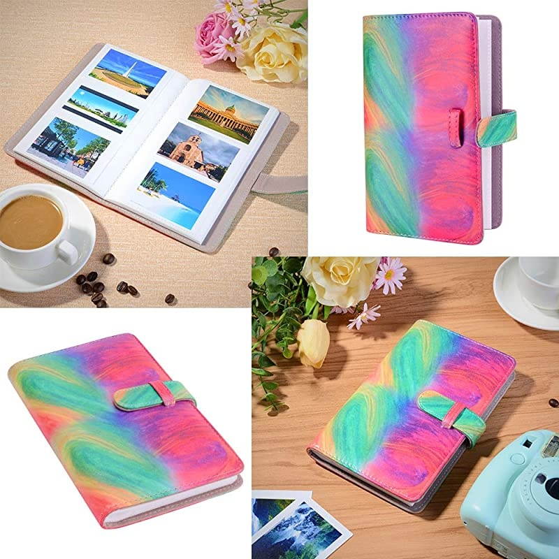 Instax Mini 9 Camera Accessories Bundles Compatible with Fujifilm Instax Mini 9 Mini 8 Mini 8+ Camera with Mini 9 Case108 Photos Mini Photo Albumetc Oil Paint14 Items