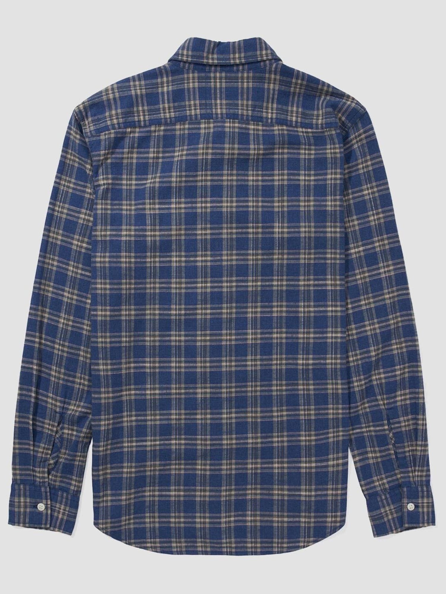 American Eagle Outfitters Blue Cotton Regular Fit Checks Shirt