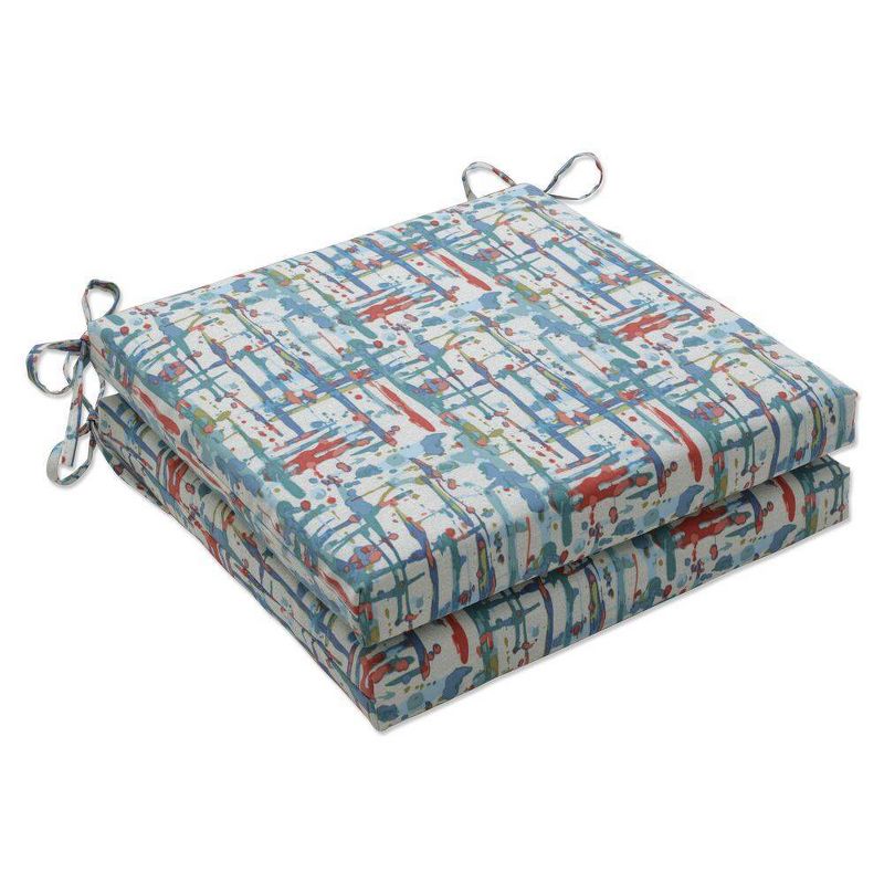 18.5" 2pk Hatteras Black Throw Pillows Black - Pillow Perfect