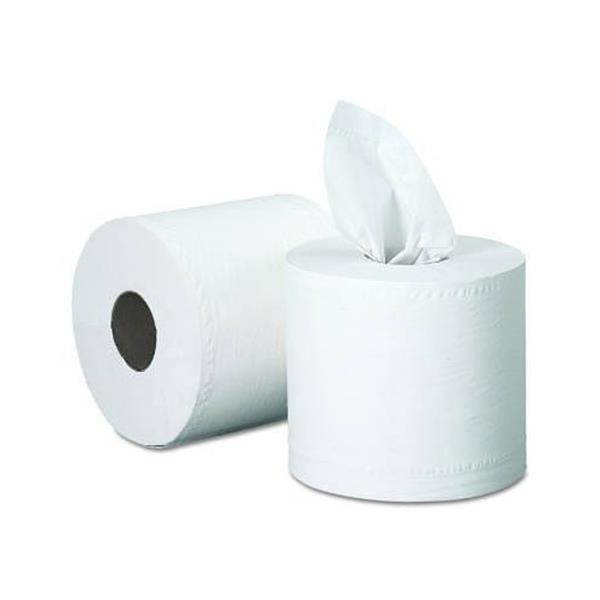 SCOTT Center-Pull Towels, 8 x 15, White, 500/Roll, 4/Carton