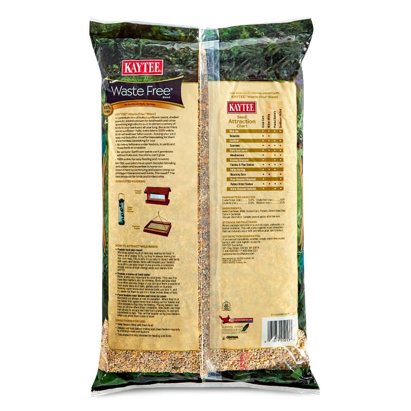 Kaytee Wild Bird Food Waste Free Blend - 10 lbs