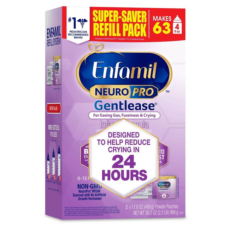 Enfamil NeuroPro Gentlease Formula Powder XL Refill Box - 35.2oz