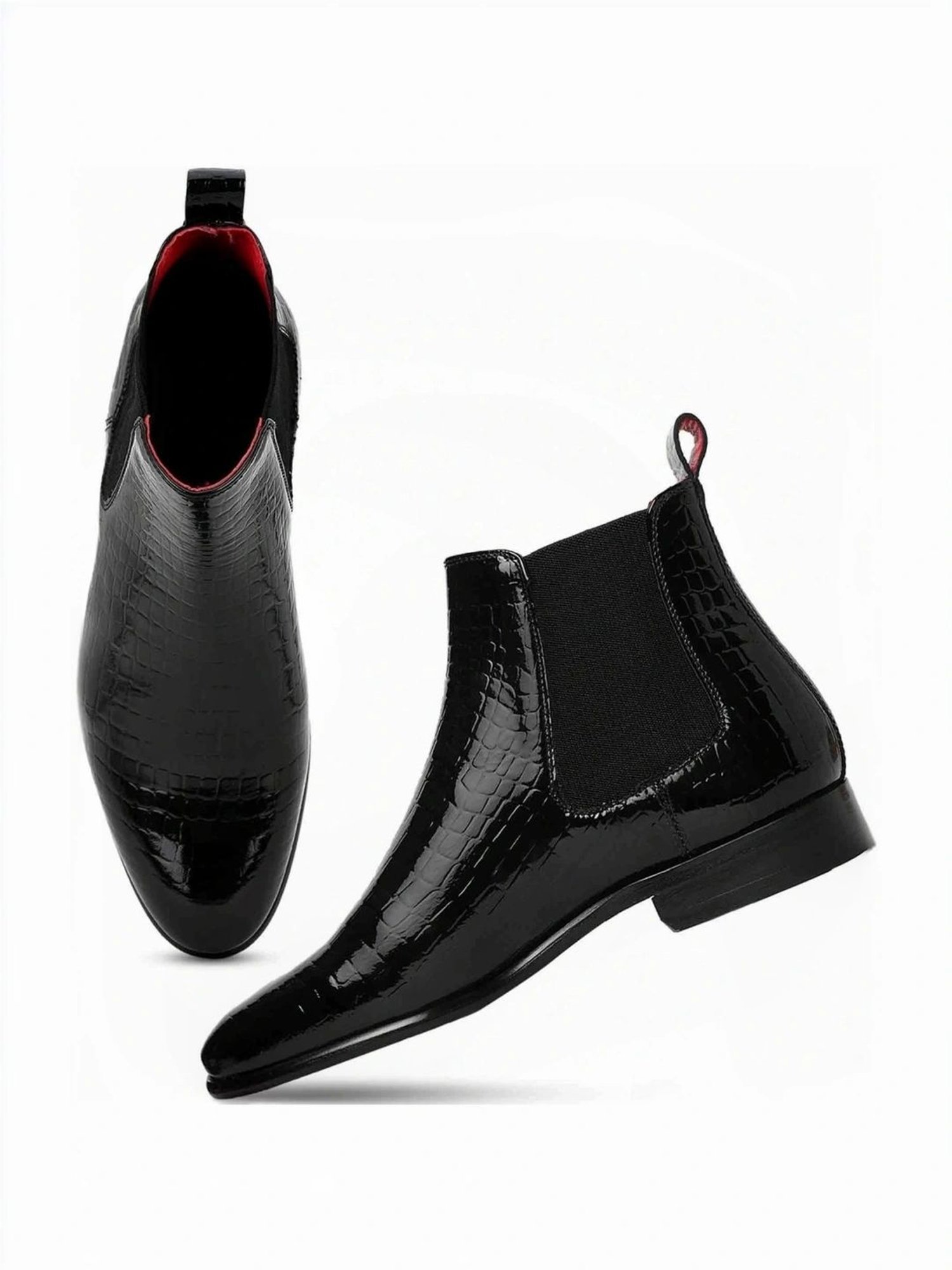 Saint G Men's Eadred Black Chelsea Boots