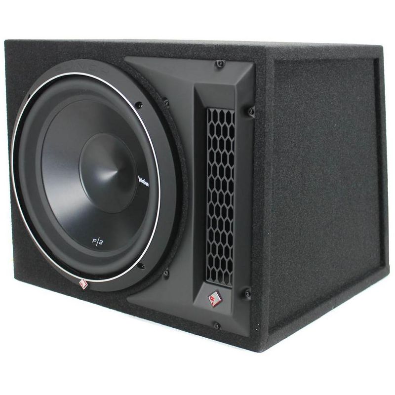 QPower GMC Chevy Crew Cab 2007-2013 Dual 12" Sub Box Enclosure w/ Bedliner Spray