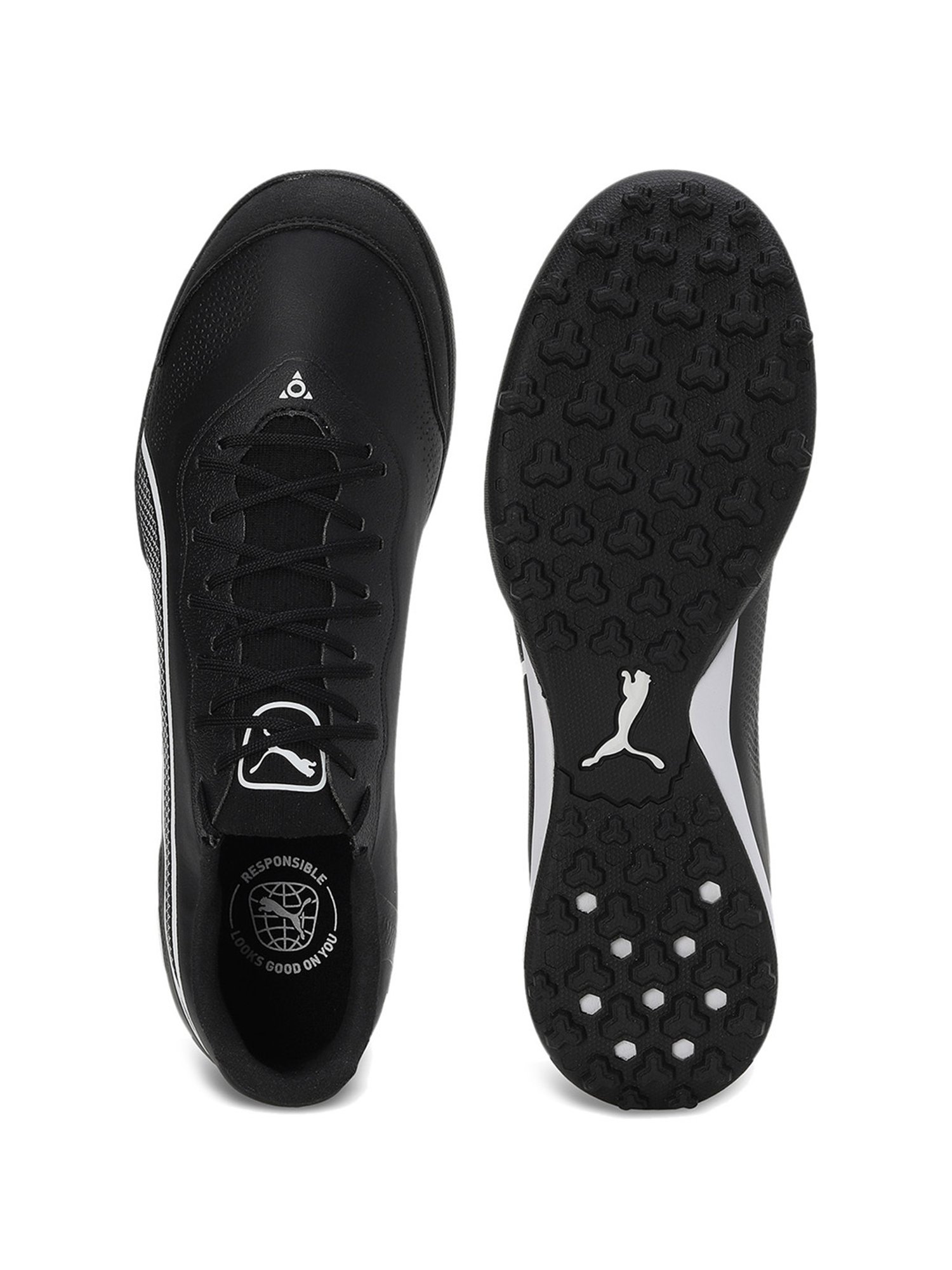 Puma Men's KING PRO TT Black Football Shoes