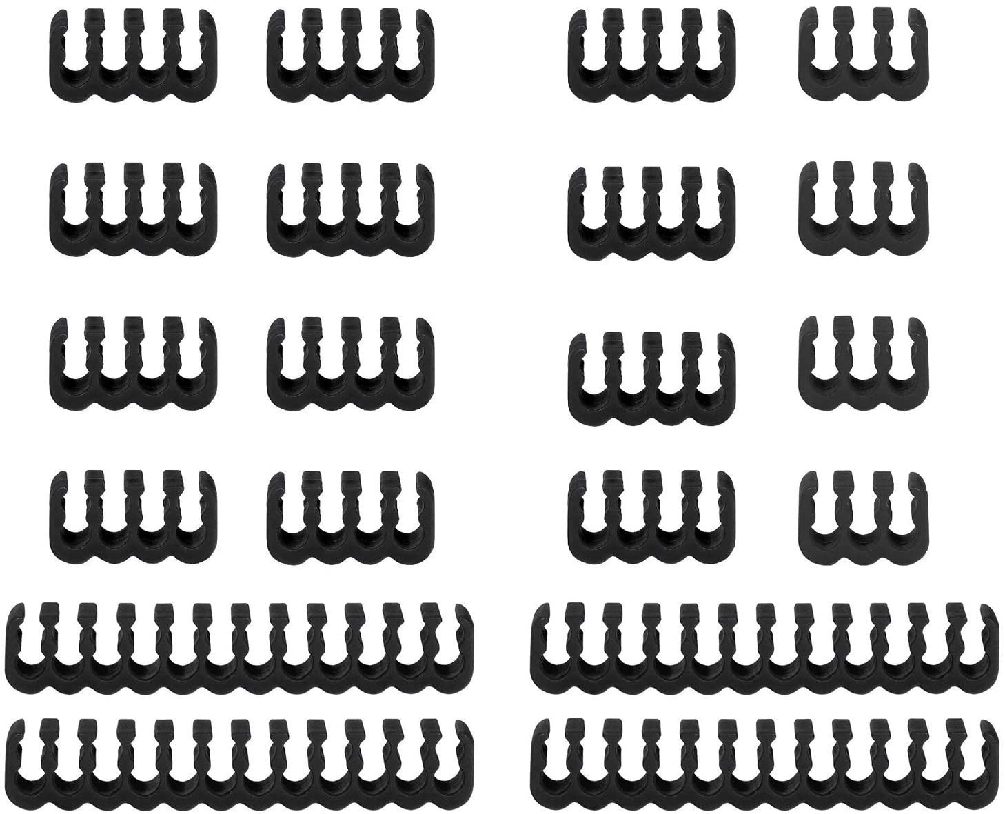 PSU Sleeved Cable, 18AWG Braided ATX EPS PCI-E Power Supply Cable Extension Kit with Combs for CPU GPU MB PSU, 30CM (White)