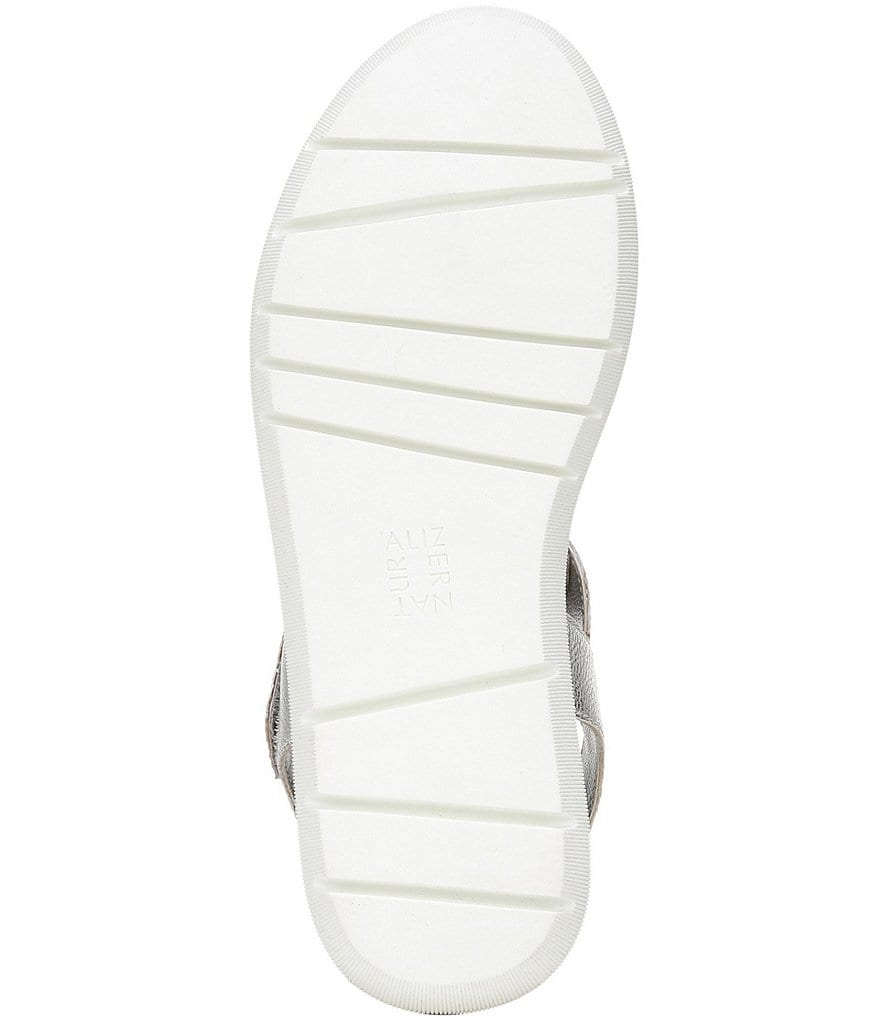 Naturalizer Lincoln Leather Sport Wedge Sandals