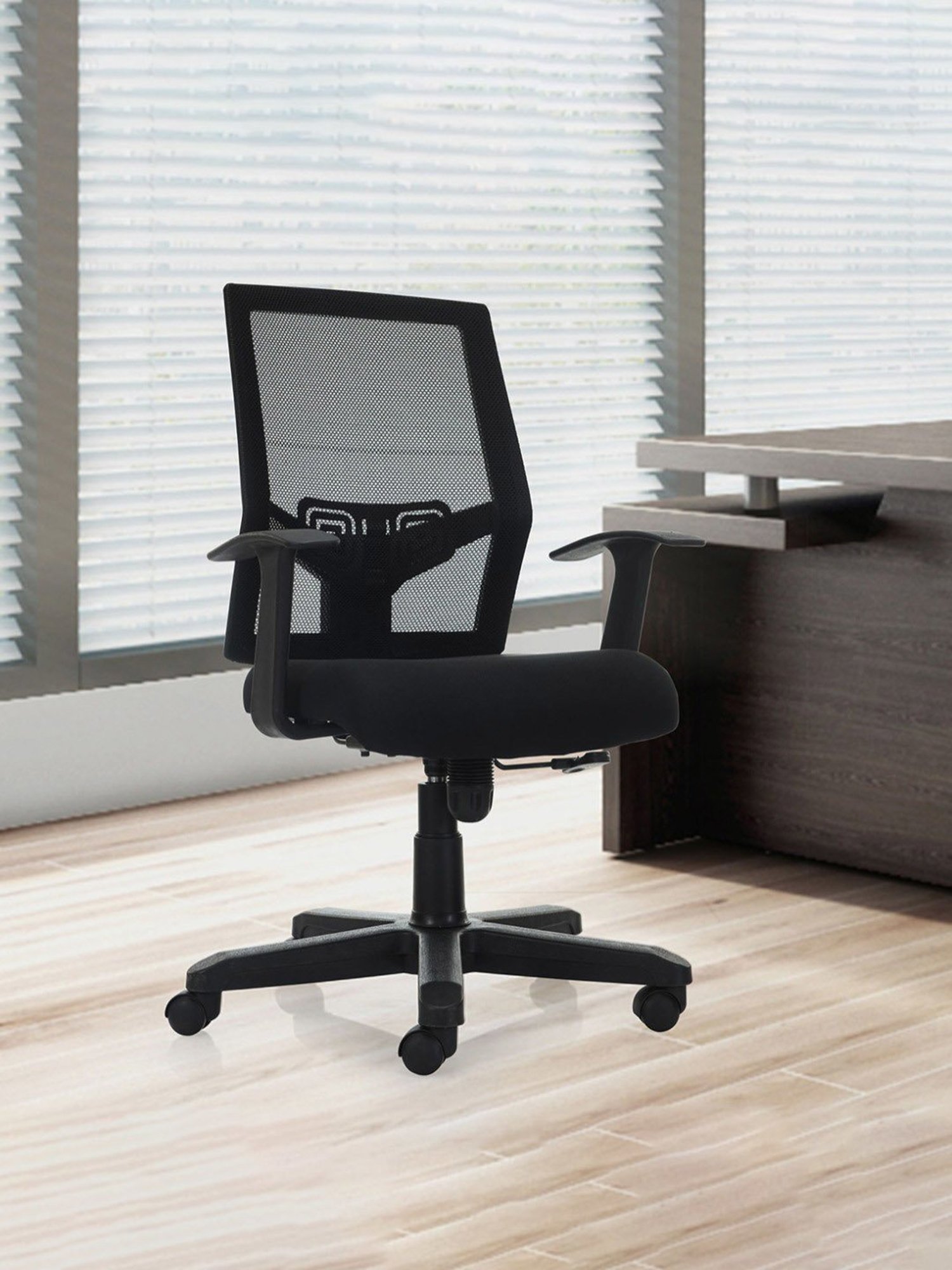 Durian Millenium Black Mesh Workspace Chair