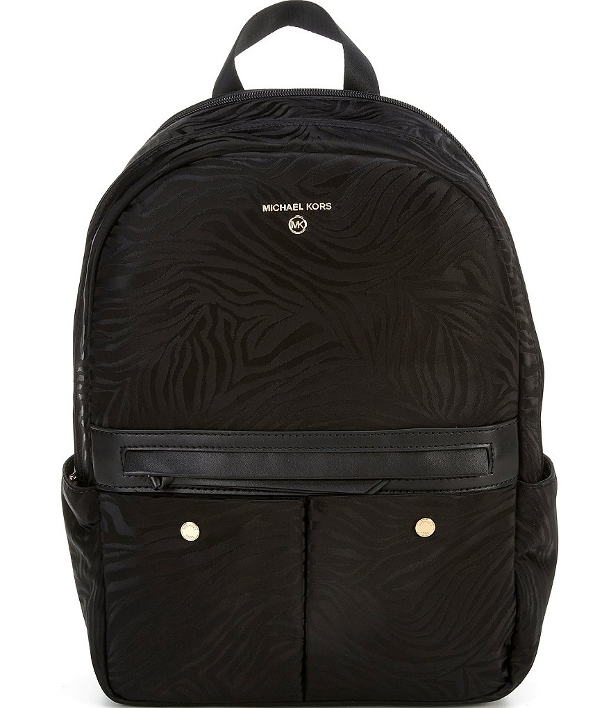 Michael Kors Zebra Prescott Medium Backpack