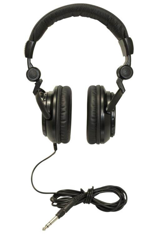 TASCAM TH-02B Foldable Recording Mixing Home Studio Headphones - Black (2 Pair)