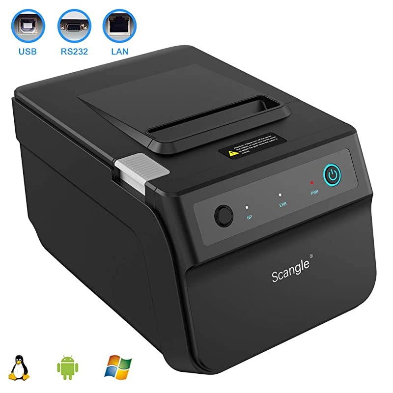 SGT88IV Desktop USB Direct Thermal POS Receipt Printer with USBSerialEthernet Ports Work on Windows XP788110LinuxAndroid