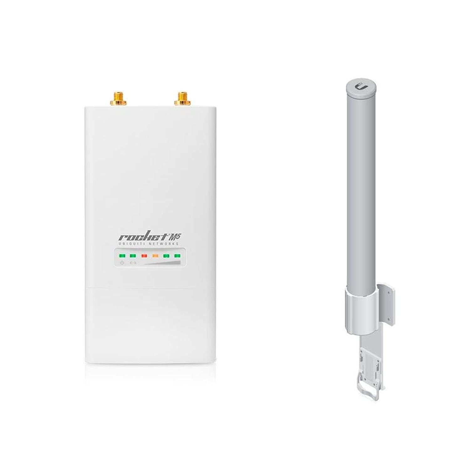 Ubiquiti RocketM5 Outdoor BaseStation X 1 + Omni AMO-5G13 13dBi Dual Antenna X 1