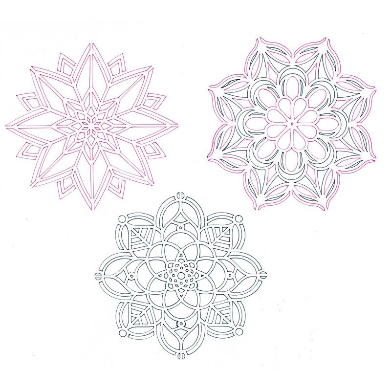 Faber-Castell Mixed Media Stencils - Mandala