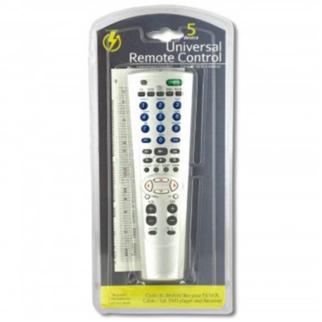 Bulk Buys OS279-16 5 Device Universal Remote Control - 16 Piece
