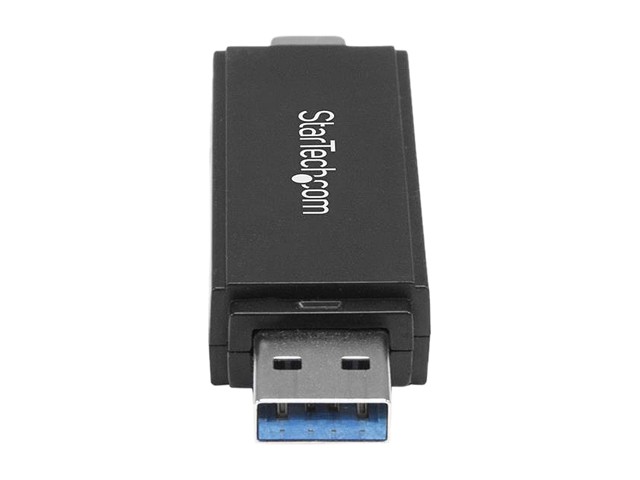 StarTech SDMSDRWU3AC StarTech.com USB Memory Card Reader - USB 3.0 SD Card Reader - Compact - 5 Gbps - USB Card Reader - MicroSD USB Adapter