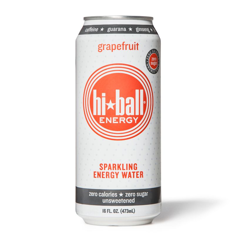 Hi-Ball Energy Grapefruit Sparkling Water - 16oz