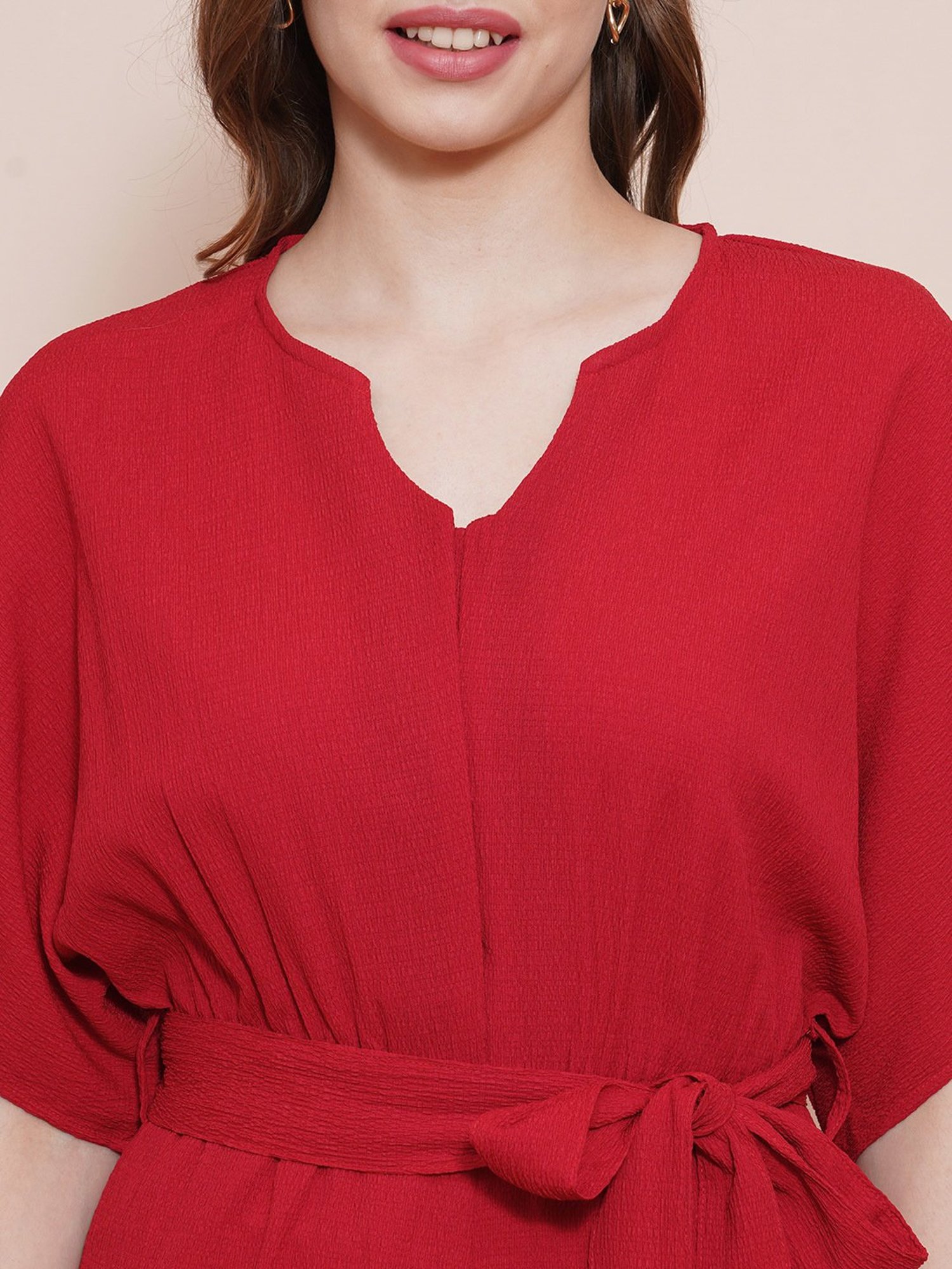 Globus Red Maxi Jumpsuit