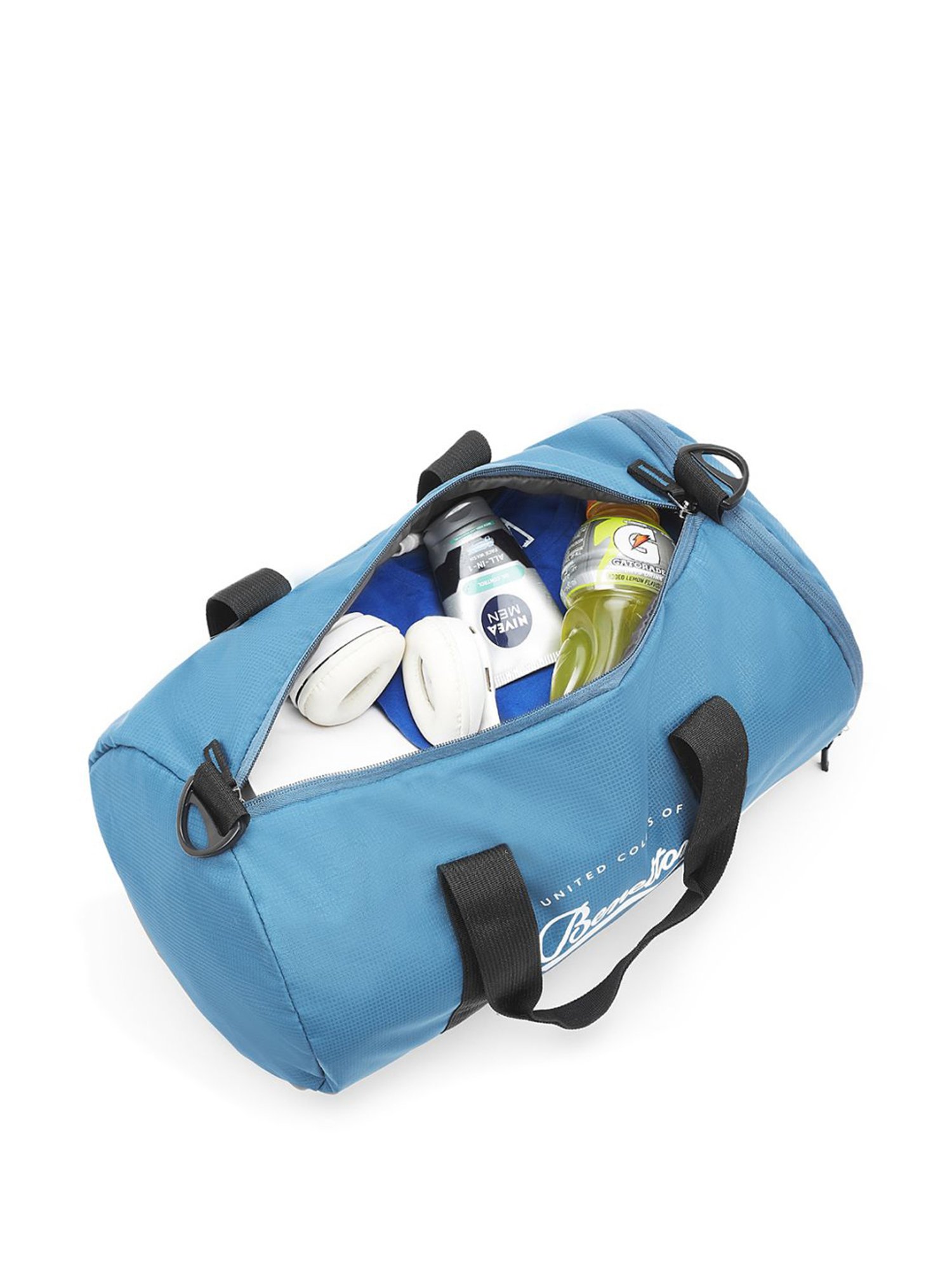 United Colors of Benetton Conrad Blue Large Gym Bag