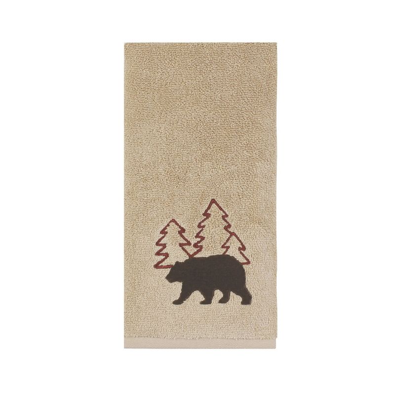 Saturday Knight Ltd Timberline High Quality & Durable Everyday Use Bath Hand Towel - 16X25" Wheat