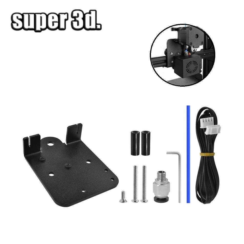 Ender 3 Direct extrusion Drive Plate Upgrade Kit Aluminum Alloy For Creality CR10 Ender-3 5 pro Direct Extruder Adapter Plate