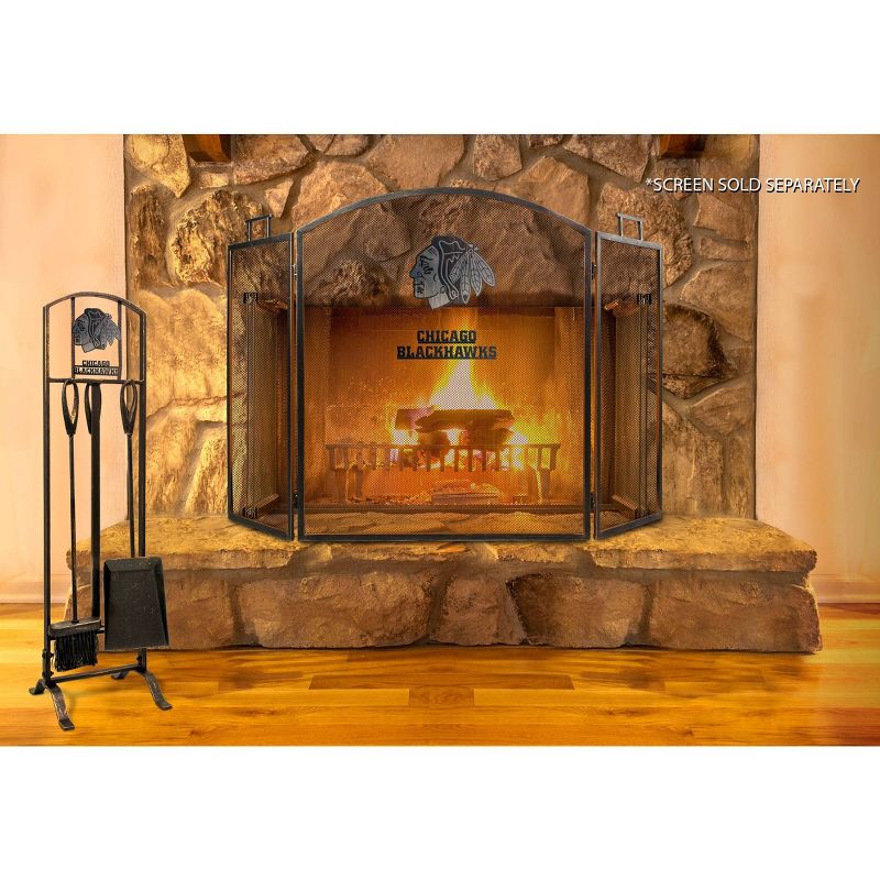 NHL Chicago Blackhawks Fire Place Tool Set