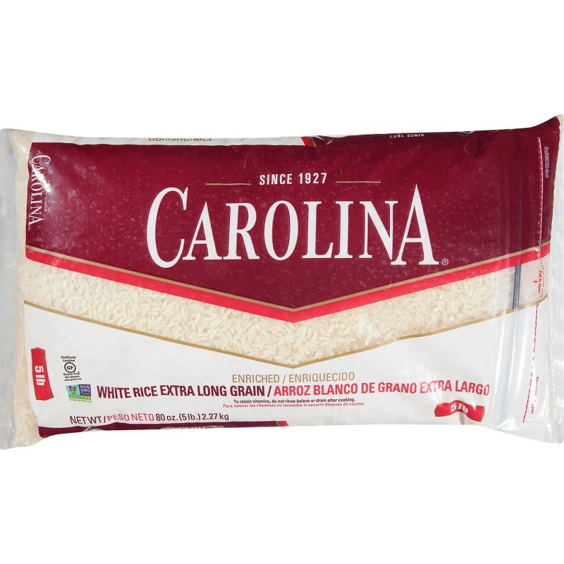 Carolina Enriched Rice - 5lb