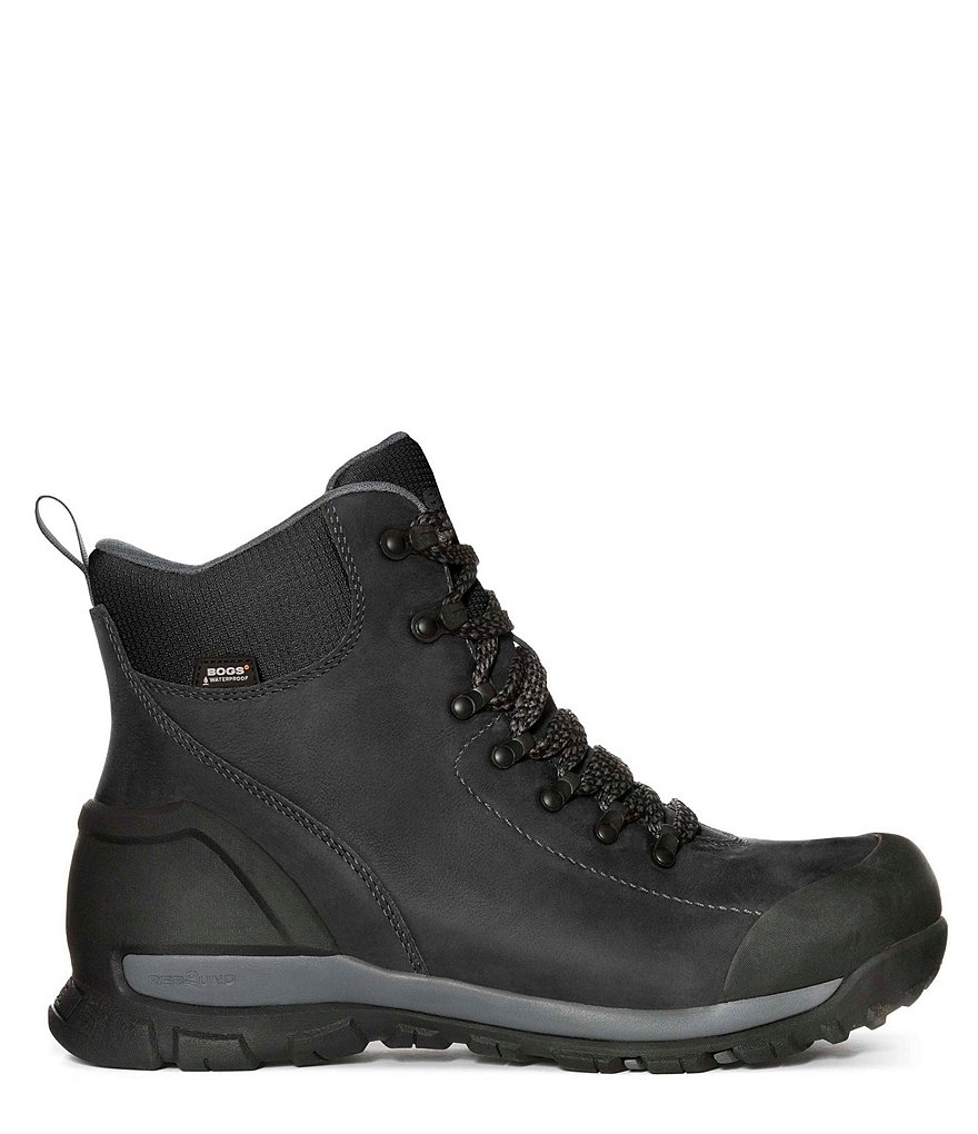 BOGS Men's Foundation Leather Waterproof Composite Toe Work Boot