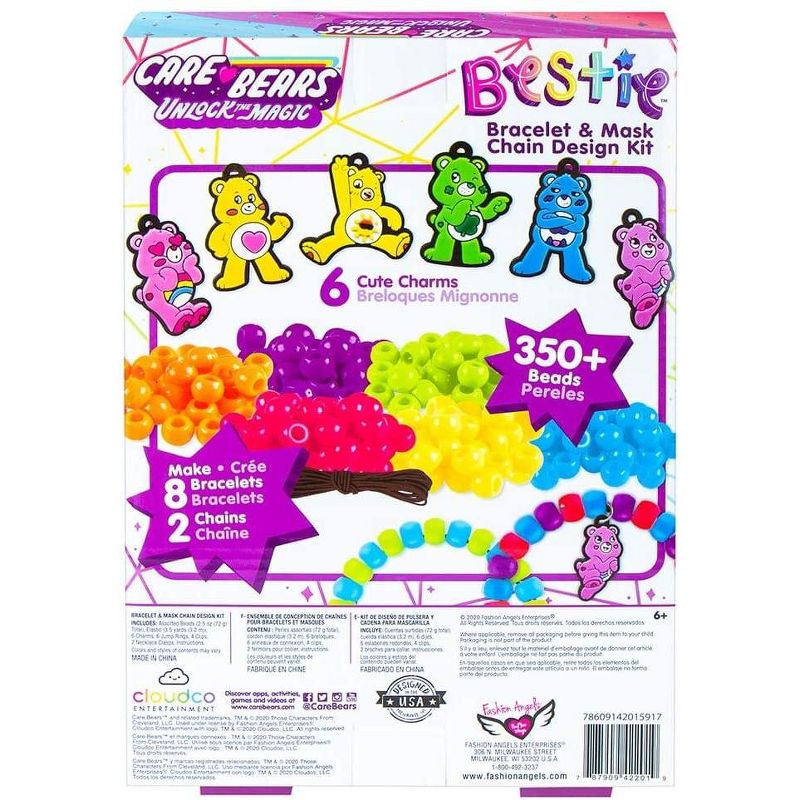 Fashion Angels Care Bears Besties Bracelet & Mask Chain Design Kit