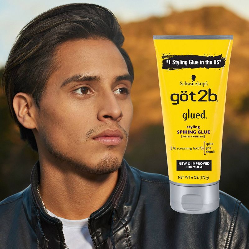 Got2b Glued Styling Spiking Hair Glue - 6oz