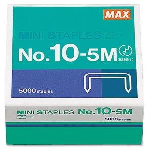 Mini Staples For Use In Max HD-10DF 5/16" Crown 3/16" Leg 105M