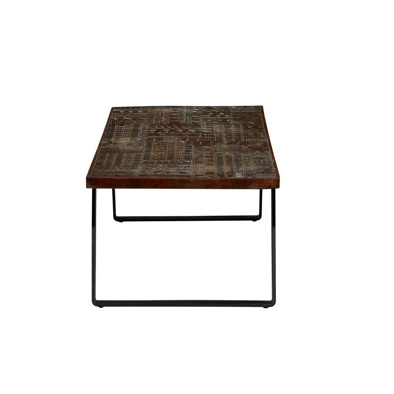 Contemporary Mango Wood Coffee Table Brown - Venus Williams Collection