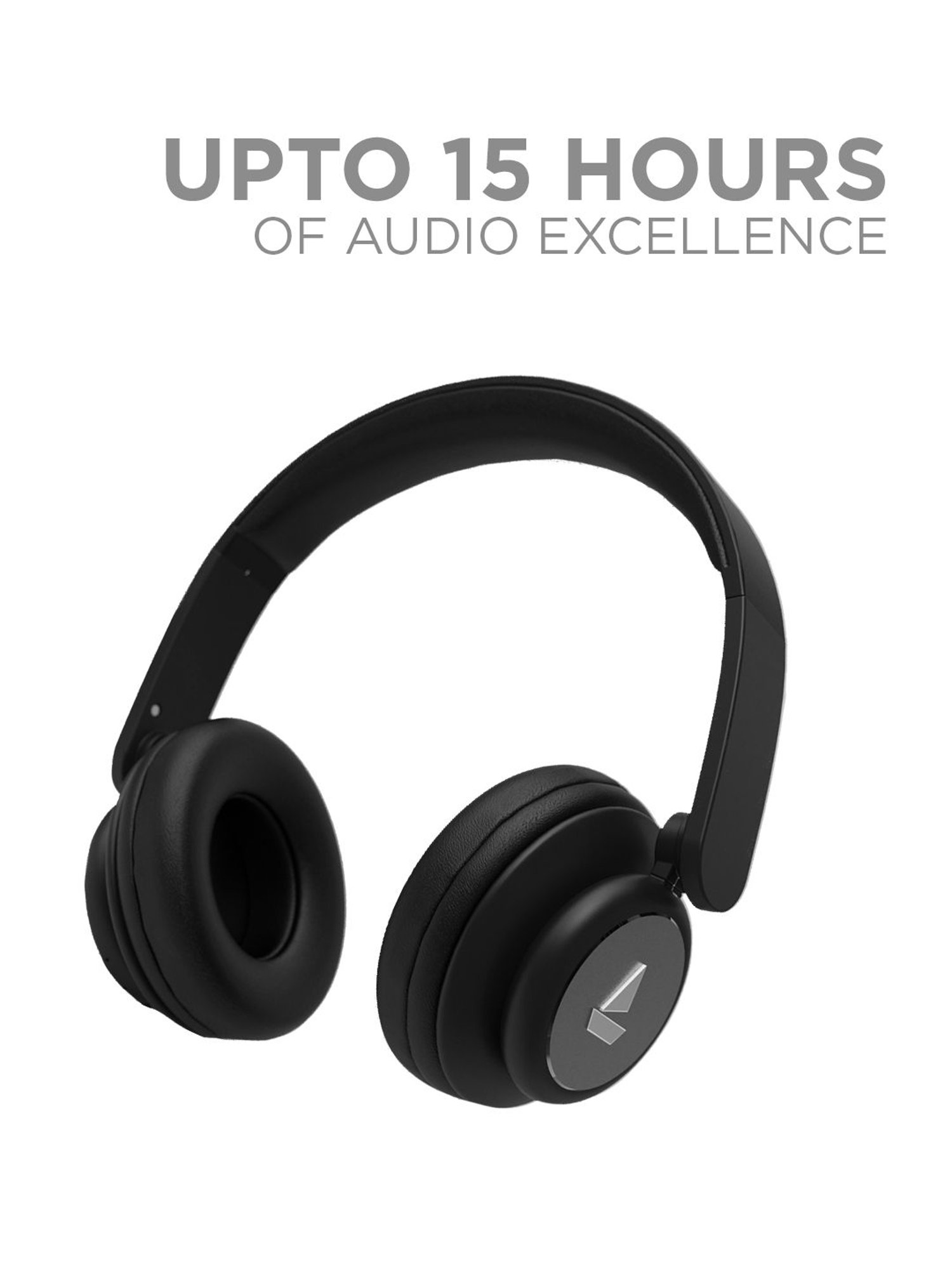 Boat Rockerz 450 T Wireless Headphone with Immersive Audio & Upto 15H Playtime (Luscious Black)