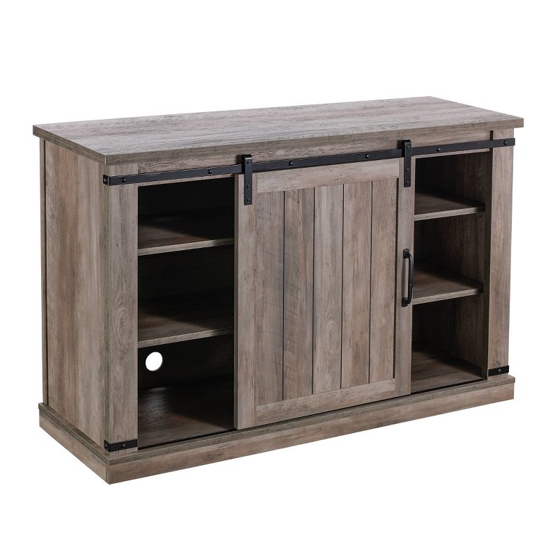 47" TV Stand For TVs up to 52" Antique Pine - Home Essentials