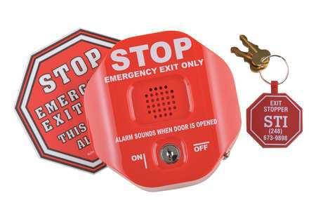 SAFETY TECHNOLOGY STI 6400 STOPPER EMERGENCY DOOR ALARM
