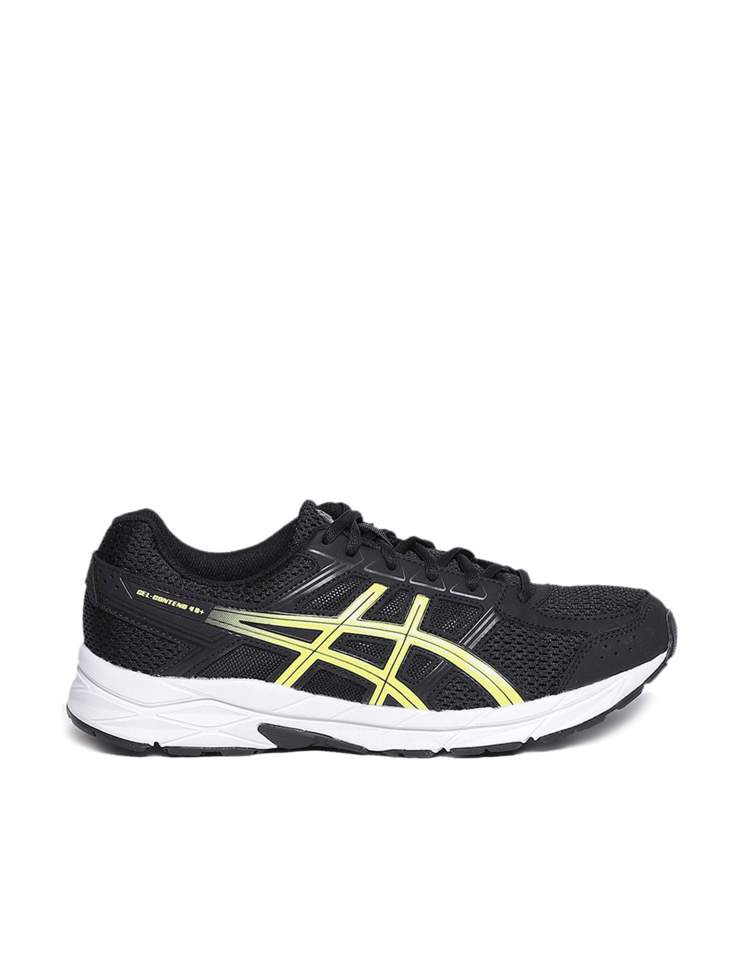 Asics Men's GEL-Contend 4B+ Black Running Shoes