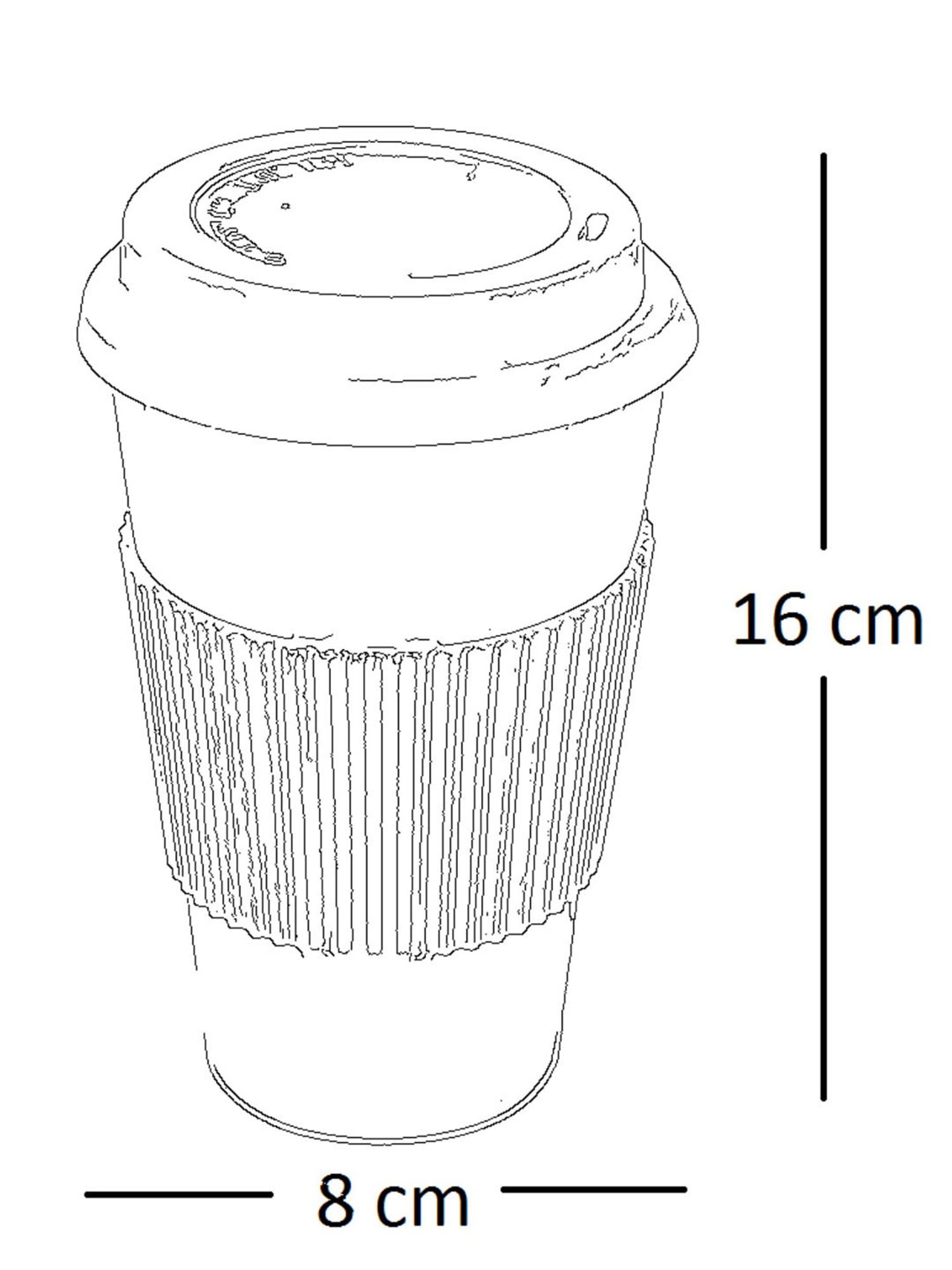 Freelance Yellow Bamboo Set of 1 Mugs