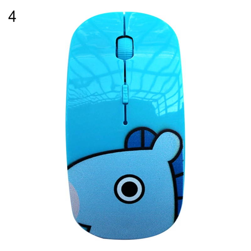 BTS Notebook Desktop Accessory Part Gaming Wireless Mouse for Computer Laptop PC