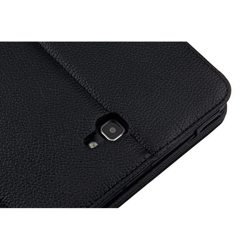 Keyboard Case for Samsung Galaxy Tab A 97 Folio PU Leather Stand Case Cover with Detachable Wireless Keyboard for Samsung Galaxy Tab A 97 Inch Black