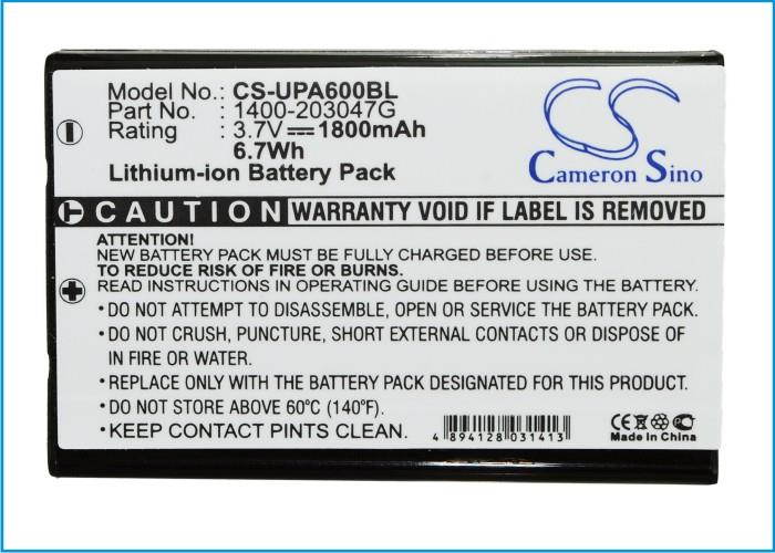 Battery for Unitech 1400-203047G 1400-900009G PX-35 PX-36 HT6000 HT660e PA600