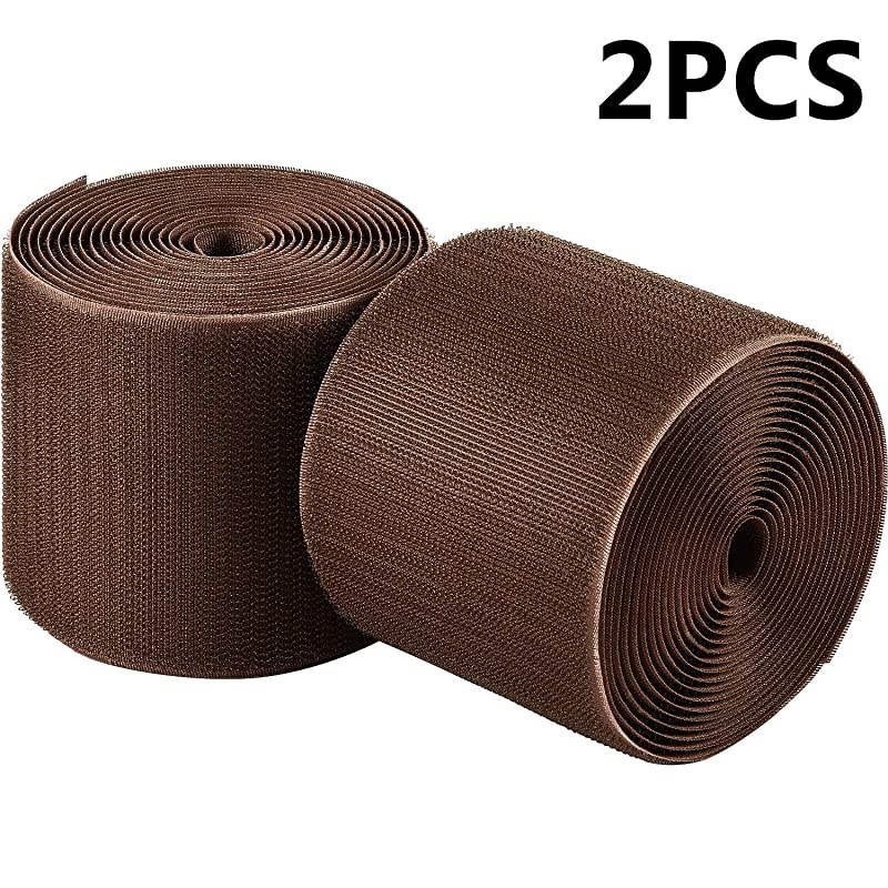 Floor Strip Cord Cover Grip Floor Protector Carpet Management Hold Cords in Place Keep s Organized Protect Cords and Prevent a Trip Hazard 3 Inch x 10 Feet 20 Feet Brown
