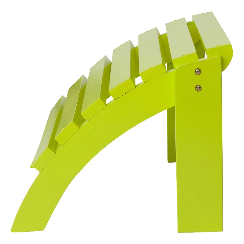 Mirabelle Outdoor Ottoman - Gold - Adore Decor